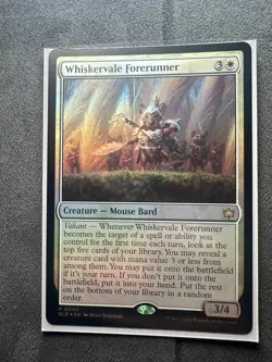 Whiskervale Forerunner *** FOIL *** - MTG BLB Bloomburrow - NM/MINT - Image 1
