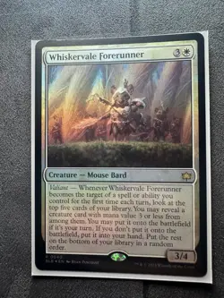 Whiskervale Forerunner *** FOIL *** - MTG BLB Bloomburrow - NM/MINT - Image 2