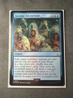 1x Become Anonymous - Foil NM Eng MTG - Assassin's Creed - Image 3