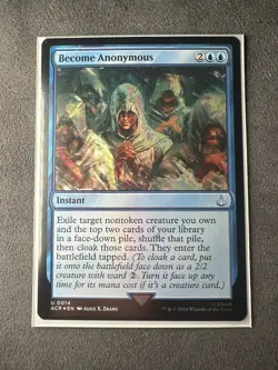 1x Become Anonymous - Foil NM Eng MTG - Assassin's Creed - Image 4