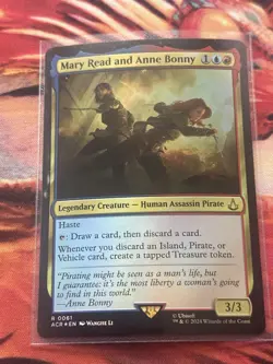 Mary Read and Anne Bonny - Foil Assassin's Creed MTG - Image 1