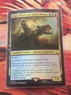 Mary Read and Anne Bonny - Foil Assassin's Creed MTG - Image 2