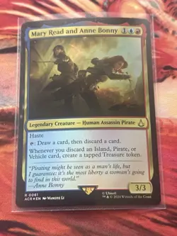 Mary Read and Anne Bonny - Foil Assassin's Creed MTG - Image 4