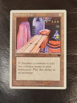 MTG Ashnod's Alter Artifact - Chronicles 1995 LP - Image 1