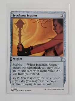 MTG Isochron Scepter (White Border) U 96 Mystery Booster 2 Non-foil - Image 1