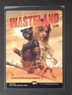 MTG Wasteland R (0023) Non-foil Secret Lair: An Encyclopedia Of Magic (2025) - Image 1