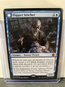 1 x Poppet Stitcher // Poppet Factory - Innistrad: Midnight Hunt - NM-Mint - MTG - Image 1