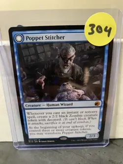 1 x Poppet Stitcher // Poppet Factory - Innistrad: Midnight Hunt - NM-Mint - MTG - Image 3