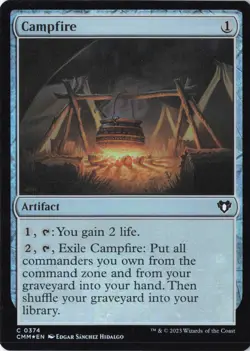 Campfire C Commander Masters 374 LP Foil - Image 1