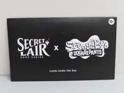 2025 MTG Secret Lair Drop Series x Spongebob Squarepants Lands Under The Sea Box - Image 1
