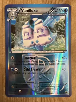 Pokemon TCG Vanilluxe Plasma Freeze 29/116 Reverse Holo Rare NM - Image 1