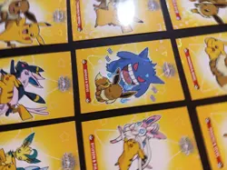 Pokemon Let's Go Eevee Database Peru Pika Duo's Set Eeveelutions HEART HOLO - Image 2