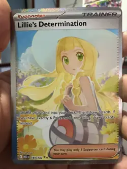 Pokemon: Mega Evolution | Lillie’s Determination (184/132, SIR) - Image 1