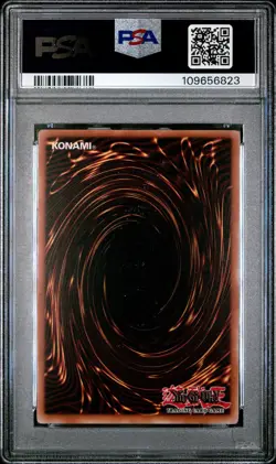 2010-2017 YU-GI-OH! LEGEND OF BLUE EYES WHITE DRAGON REPRINT MYSTICAL ELF PSA 8 - Image 2