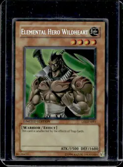 Yu-Gi-Oh! GX Special Edition Elemental Hero Wildheart Limited Edition #GSE-EN001 - Image 1