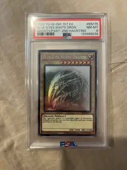 Blue-Eyes White Dragon (Ghost Rare) GFP2-EN175 Ghosts from the Past: the 2nd Haunting 1st Edition for sale online - Image 1