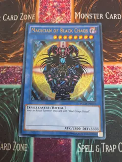Yu-Gi-Oh! Magician of Black Chaos YGLD-ENC01 Ultra Rare Unlimited Near Mint - Image 1