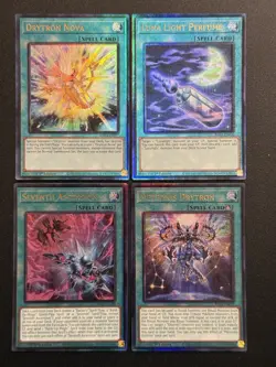 2025 YUGIOH RA04 ULTIMATE RARE SEVENTH ASCENSION NM BONUS SET - Image 1