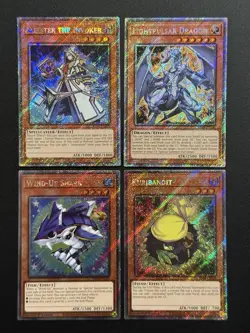 2025 YUGIOH RA04 PLATINUM SECRET RARE ALEISTER THE INVOKER NM BONUS SET - Image 1