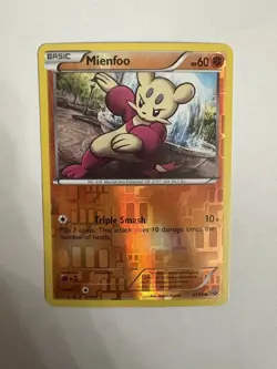 Mienfoo - 67/99 - Common - Reverse Holo - BW - Next Destinies - POKEMON CARD NM - Image 1