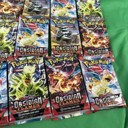 Obsidian Flames Sealed Booster Pack Lot Of 36 (Booster Equivalent) 10 Card Packs - Image 5