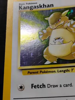Kangaskhan 5/64 Jungle Set Holo Rare 1999 WOTC Vintage Pokemon Card MP - Image 4