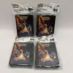 Pokemon Charizard 65x4 TCG Ultra Pro Deck Protector Card Sleeves NEW SEALED - Image 1