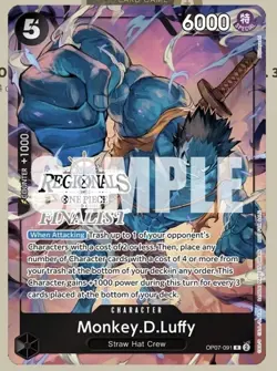 One Piece TCG | 2024 Offline Regional Finalist Card Set - Image 3