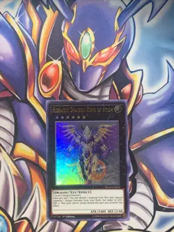 1ST ED HIERATIC DRAGON KING OF ATUM 1996 DUPO-EN092 YUGIOH CARD - Image 1