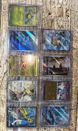 Lot Of 9 Pokemon Cards (JT, TF & 151) - Image 2