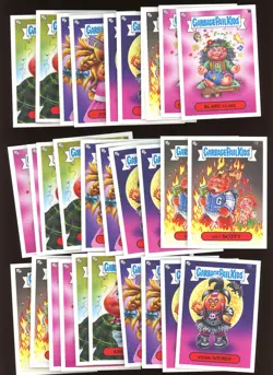 Lot of (3) 2020 Topps Garbage Pail Kids GPK Class Superlative 10 Card Set - Image 1