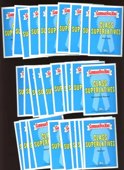 Lot of (3) 2020 Topps Garbage Pail Kids GPK Class Superlative 10 Card Set - Image 2
