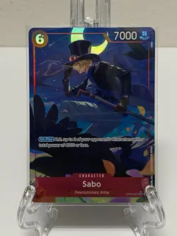 Sabo Alternate Art OP05-007 SR* One Piece Premium Booster -The Best- Card - Image 1