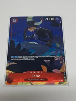 Sabo Alternate Art OP05-007 SR* One Piece Premium Booster -The Best- Card - Image 4