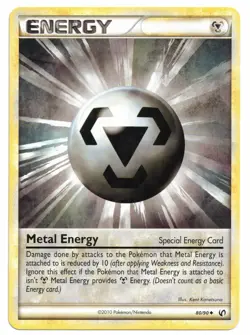 Pokemon Card: Metal Energy 80/90 HS Undaunted Set! - Image 1