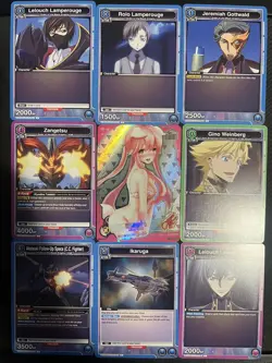 1 Sexy Anime Waifu Cards and 8 Union Arena cards - Image 1