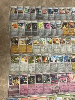 Pokemon Lot 82X Reverse Holo Cards Near Complete Prismatic Evolutions Master Set - Image 3