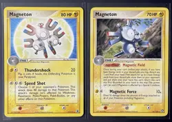 Magneton Card Lot of 2: 27/112 Fire Red Leaf Green, 16/108 Pokemon Power Keepers - Image 1