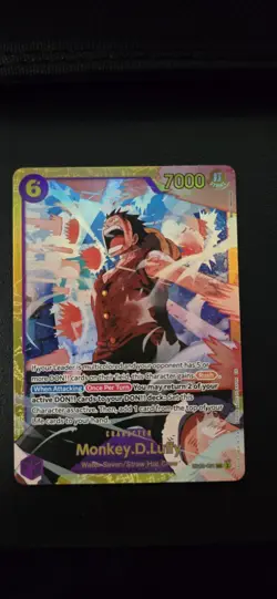 Monkey D. Luffy Eb02-001 SEC One Piece Card English - Image 1