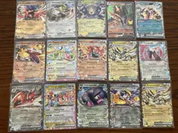 15 ALL ULTRA RARE Pokemon Cards Lot (Vs & ex) No Duplicates No Bulk Near Mint - Image 1