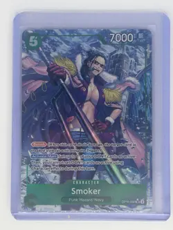 One Piece Card Game Smoker (Parallel) OP10-030 Super Rare NM English - Image 1