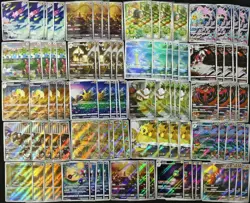 100 Lot All AR Pokemon TCG Chinese Card Art Rare Sandygast Houndour Wimpod Holo - Image 1