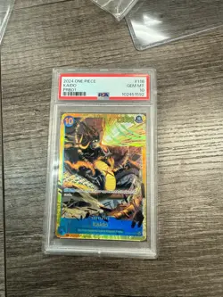 2024 One Piece Card Game: Premium PRB-01 The Best Reprint Kaido PSA 10 - Image 1