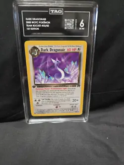 Pokemon TCG 5 Tag Graded Cards. Various Ones. Dark Dragonair, Ivysaur, Kingdra - Image 3
