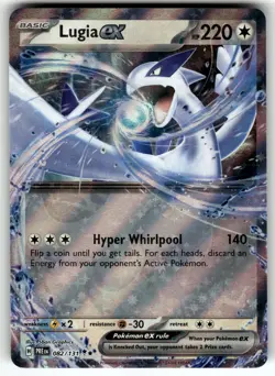 Lugia ex 082/131 SV: Prismatic Evolutions NM Pokemon Card TCG - Image 1