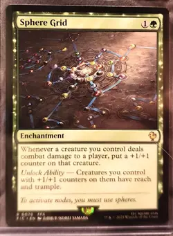MtG Sphere Grid Commander: Final Fantasy Regular NM - Image 1