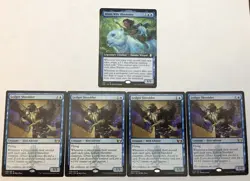 Ledger Shredder Streets of New Capenna Playset 4X & Minn, Wily Illusionist 1x - Image 1