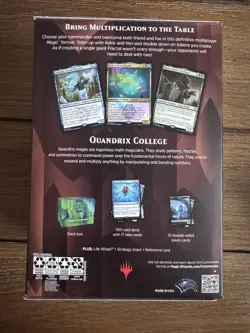 Strixhaven Commander Deck: Quantum Quandrix MTG Brand New Sealed 630509959020 - Image 2