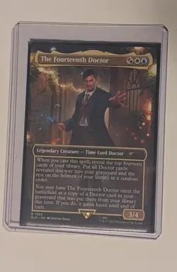 Magic The Gathering MTG The Fourteenth Doctor 1583 Secret Lair Drop - Image 1