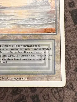 Magic: The Gathering Underground Sea Dual Land MP - Image 4